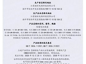 國家強製性產品認證證（zhèng）書